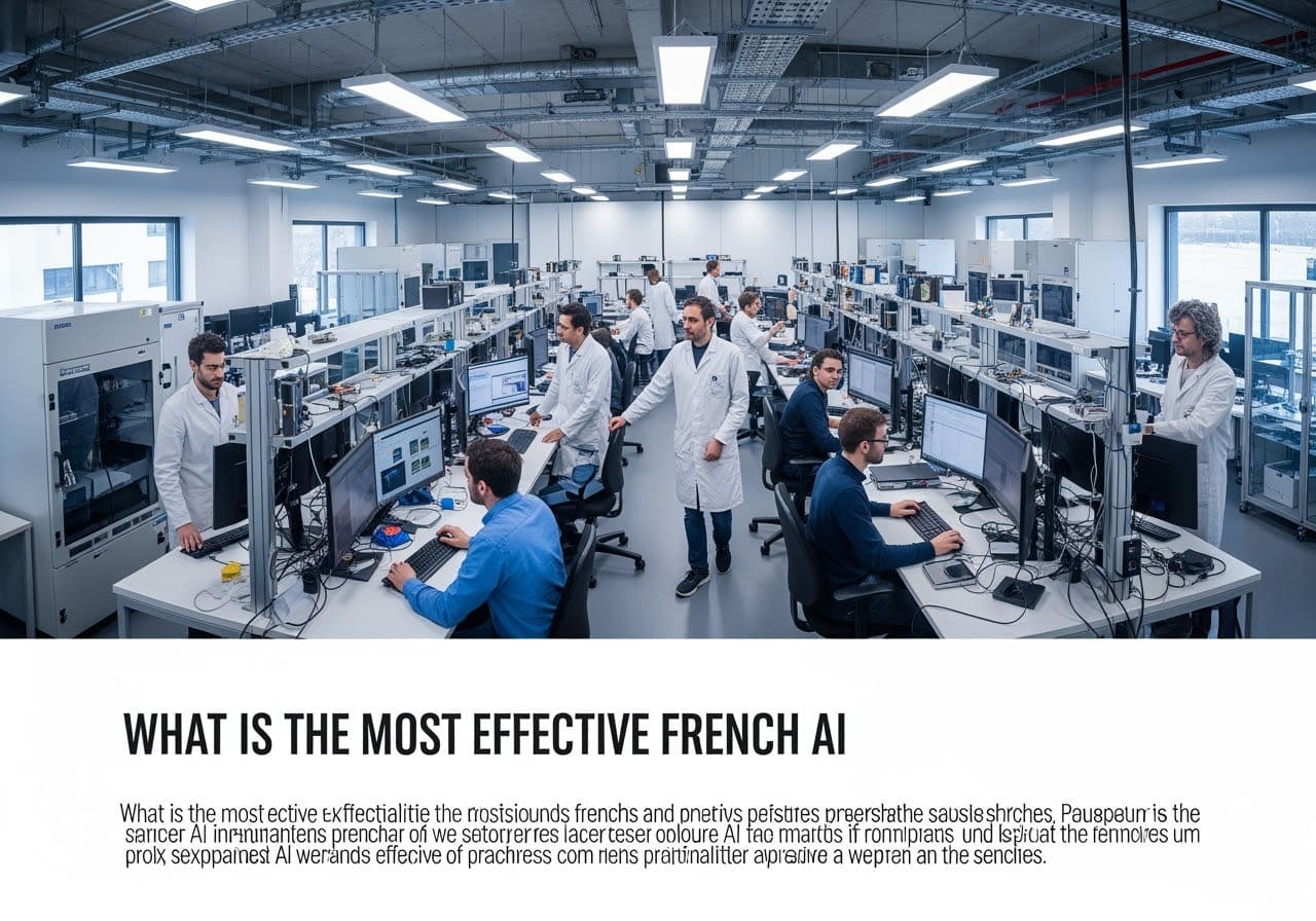 Quelle IA française est la plus performante ?
